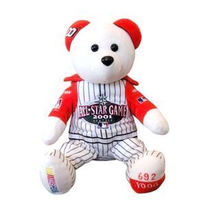 MLB All Star Game 2001 Teddy Bear